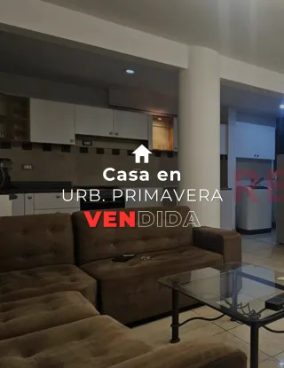 Propiedad vendida en Urb. Primavera